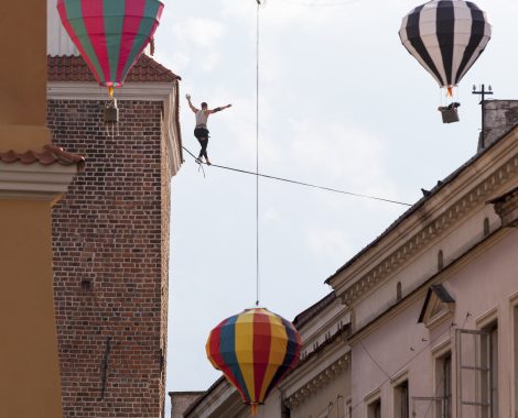 28-29.07.2017 Lublin, Carnaval Sztukmistrzow i Urban High Line w Lublinie. fot.Lukasz Zakrzewski/REPORTER